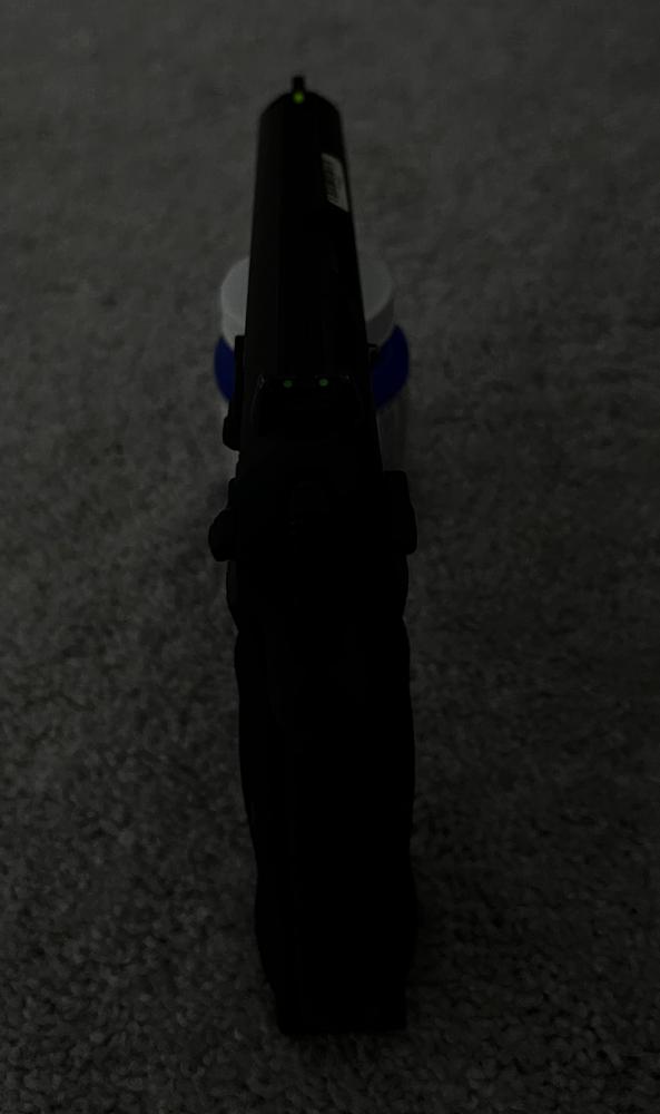 NIGHT FISION TRITIUM NIGHT SIGHTS FOR CZ-USA - Customer Photo From Anjan Mel