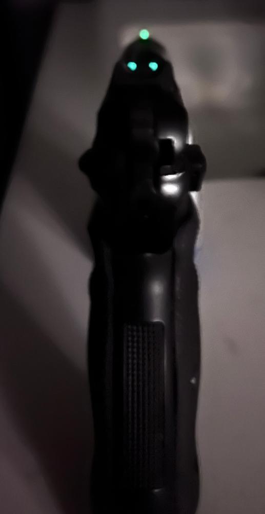 NIGHT FISION TRITIUM NIGHT SIGHTS FOR CZ-USA - Customer Photo From Anjan Mel