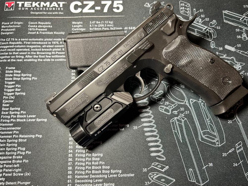 NIGHT FISION TRITIUM NIGHT SIGHTS FOR CZ-USA - Customer Photo From Ricky Tillis