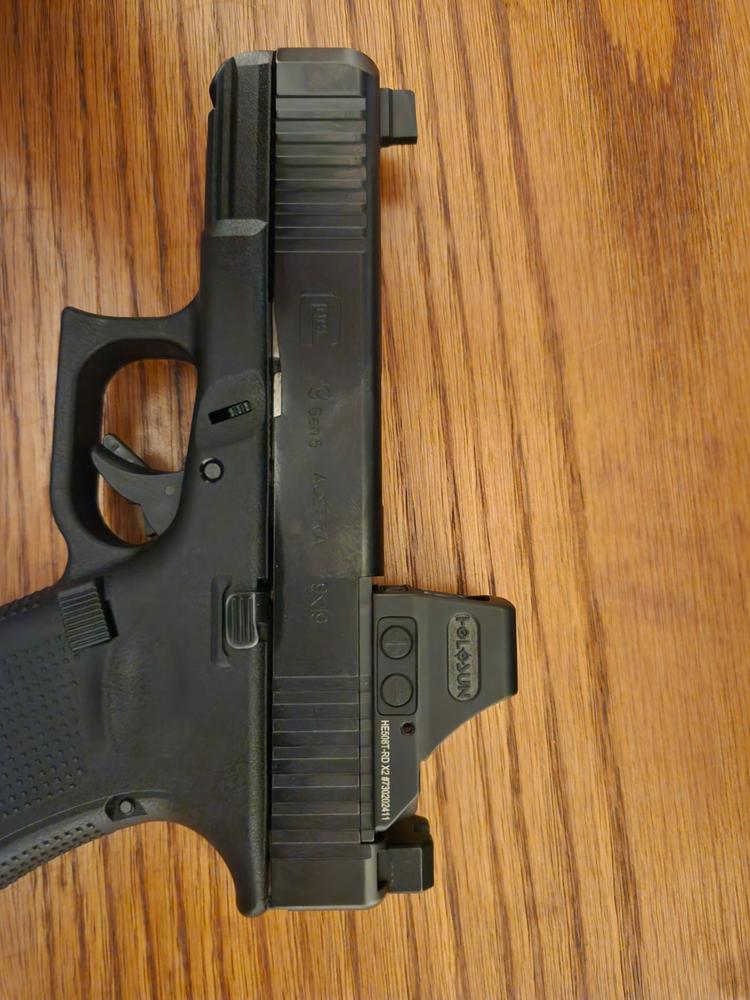NIGHT FISION OPTICS READY STEALTH SERIES FOR GLOCK - Customer Photo From Tyler