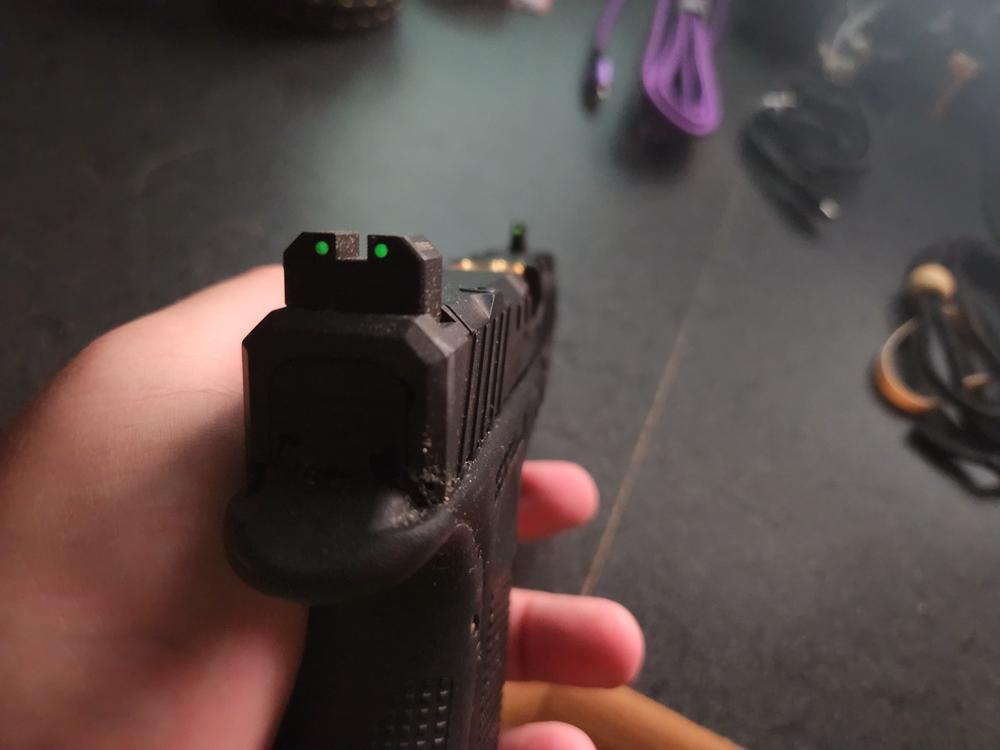 NIGHT FISION OPTICS READY STEALTH SERIES FOR GLOCK - Customer Photo From Michael Ambuehl