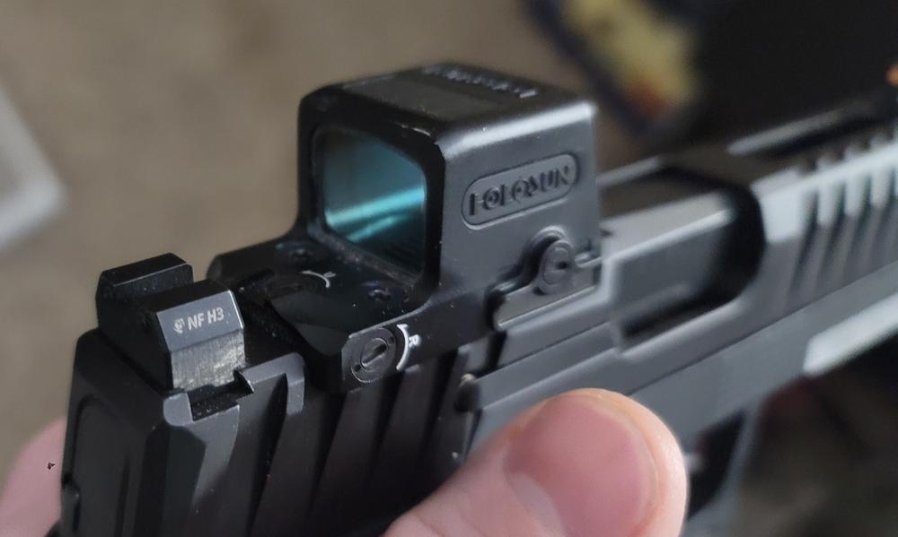NIGHT FISION OPTICS READY STEALTH SERIES FOR SIG SAUER - Customer Photo From Arthur Waites