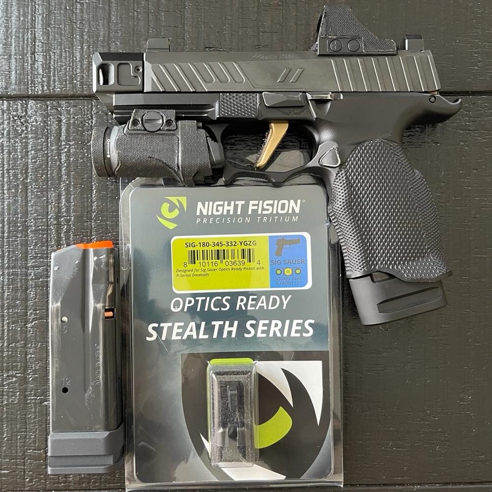 NIGHT FISION OPTICS READY STEALTH SERIES FOR SIG SAUER - Customer Photo From Steve