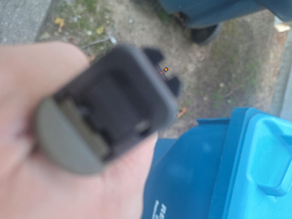NIGHT FISION FIBER SIGHTS FOR GLOCK - Customer Photo From Ethan West
