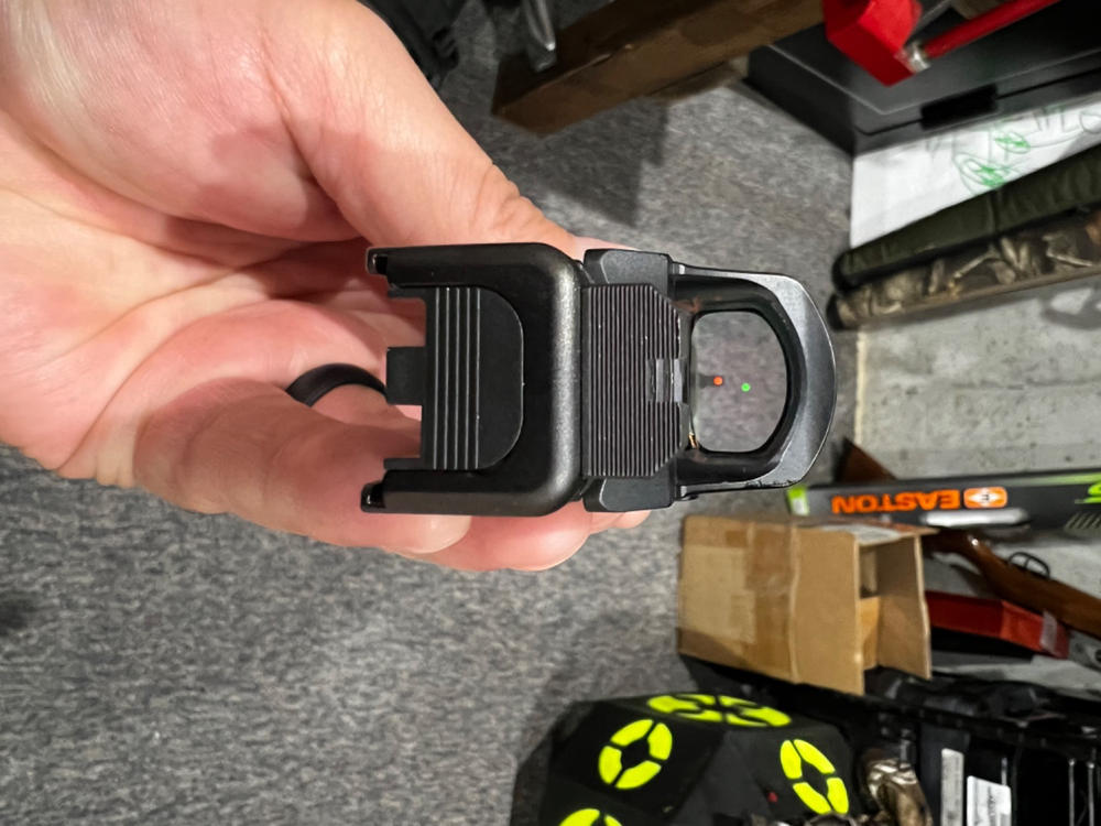 NIGHT FISION OPTICS READY FIBER SIGHTS FOR GLOCK - Customer Photo From James Ocanas
