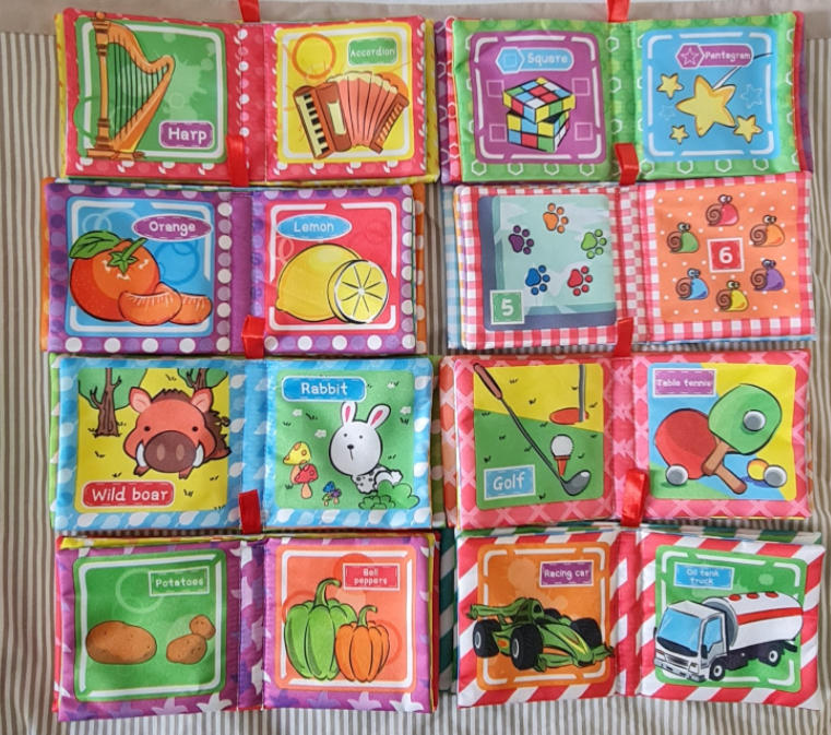 Best Seller: Baby Soft Books 8 PACK - Customer Photo From ShawnaLee