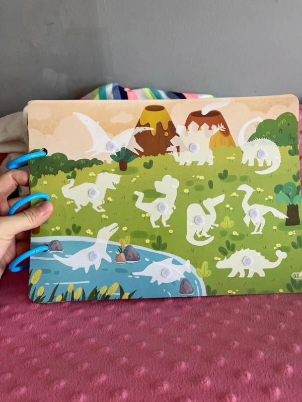 Montessori Sensory Book - Customer Photo From Sandra Trolinger