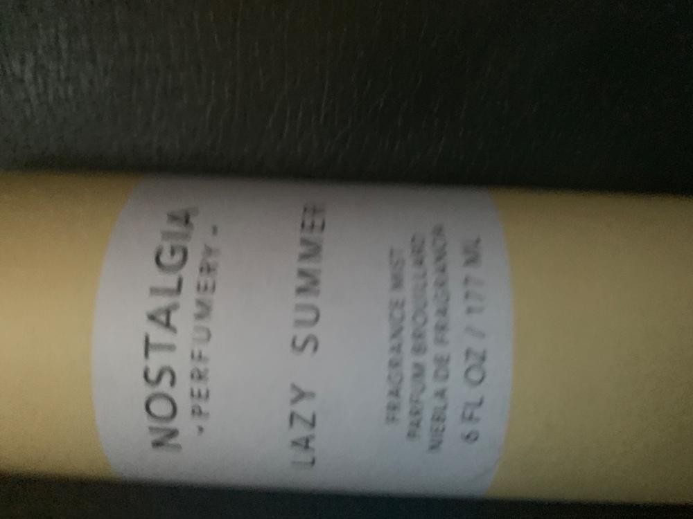 Lazy Summer Fragrance Mist - Customer Photo From Anonymous