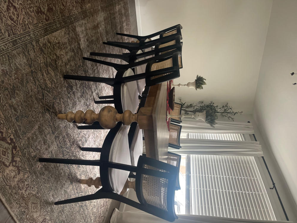 Caledonia Wood Dining Chair Set of 2 - Customer Photo From Krystal Rose