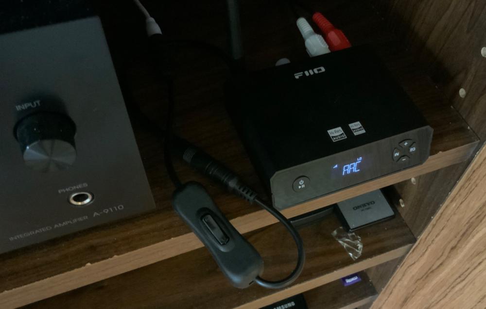 Fiio BR13 Bluetooth receiver - Customer Photo From Peter OBrien