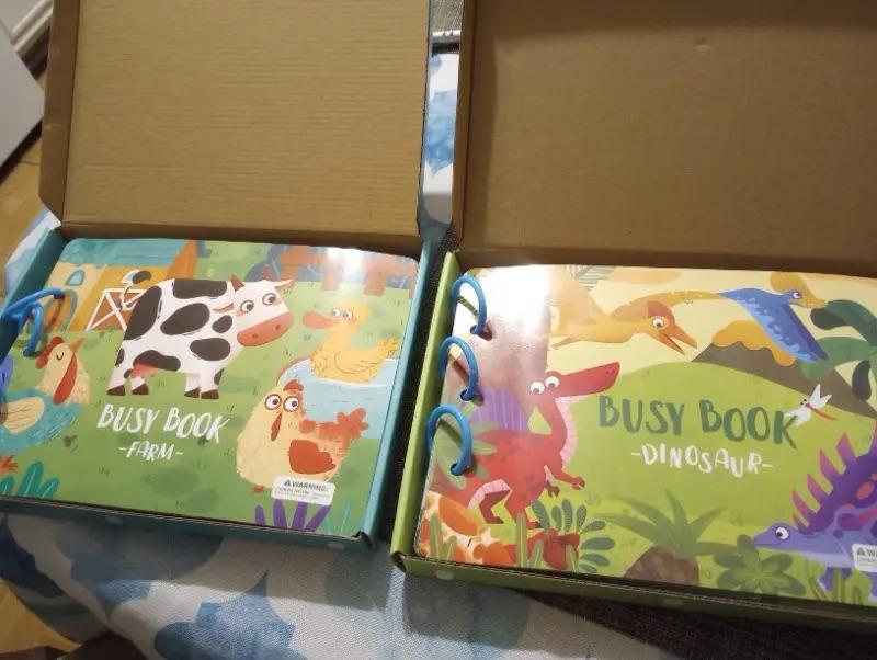 Montessori Sensory Book - Customer Photo From JustMe