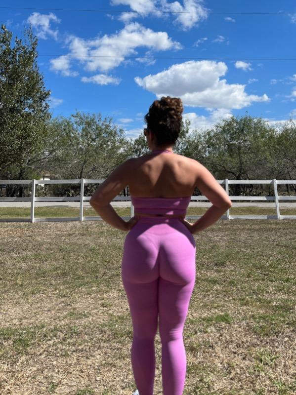 Fanseler Women's Scrunch Butt Lifting Seamless Leggings High
