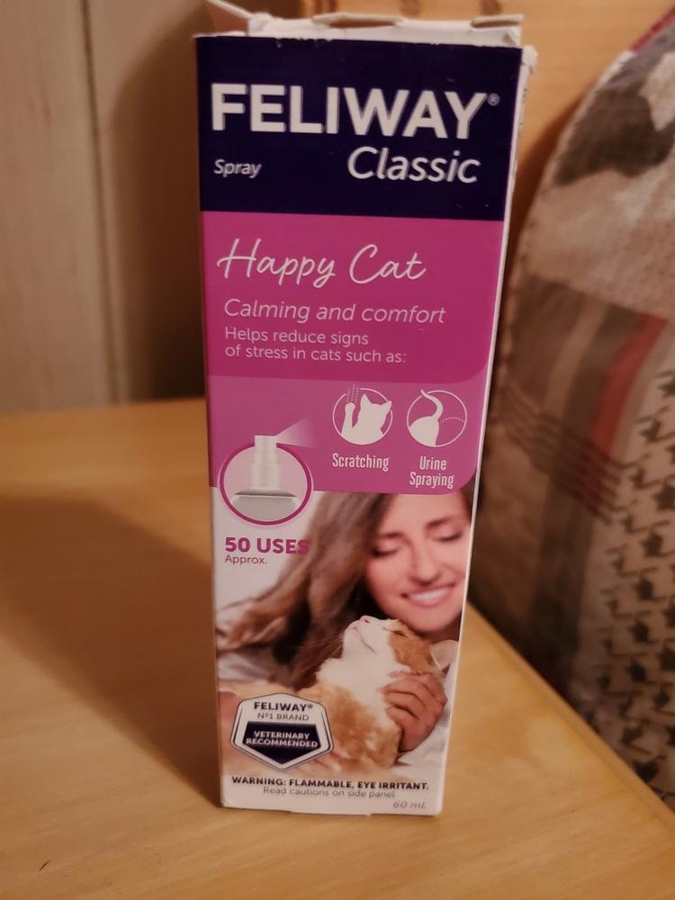 FELIWAY® Classic Spray Calming Pheromone Spray for Cats