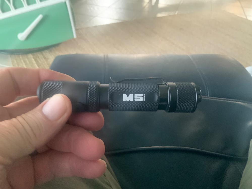 M5 Gen3 - 2,030 Lumen EDC Flashlight - Customer Photo From John Trundle