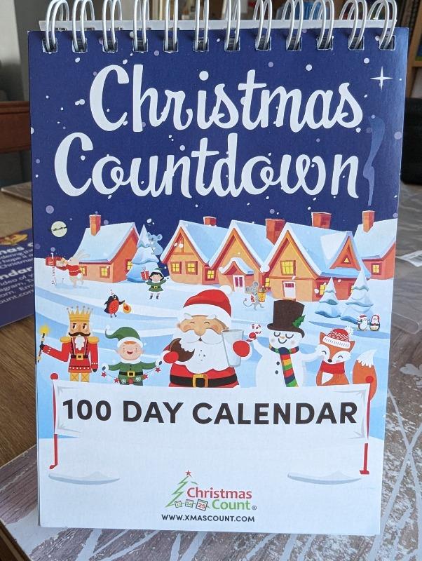 100 Day Christmas Countdown Official Calendar 2024 - Customer Photo From Lisa Molle