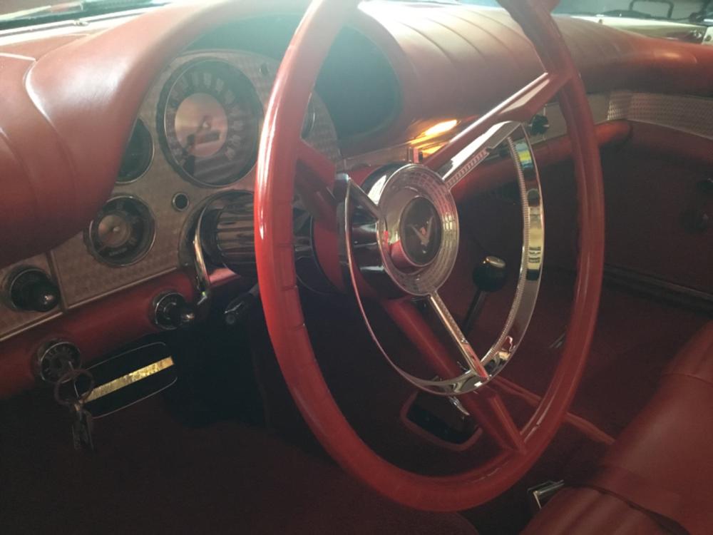 1956-57 Ford Thunder Bird 15" Steering Wheel - Customer Photo From Walt Bonneau