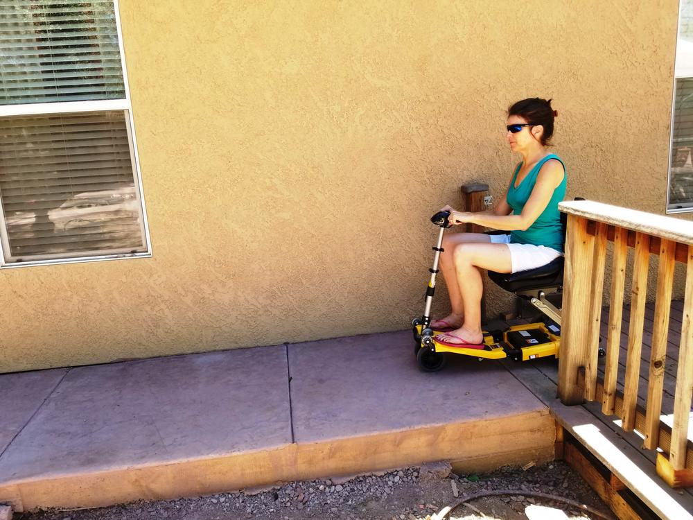 Luggie Elite Plus 4 Scooter with Suspension - Customer Photo From Jay