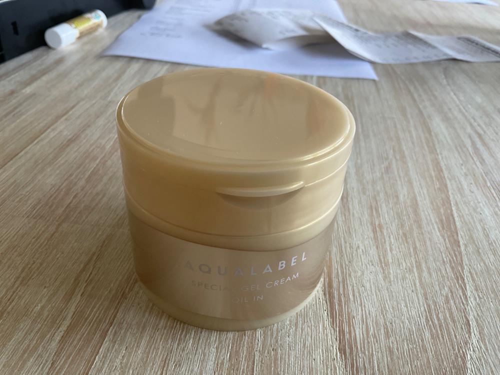 Shiseido Aqualabel Special Gel Cream Oil In 90g - Moisturizing Cream For Face - Customer Photo From Anonymous