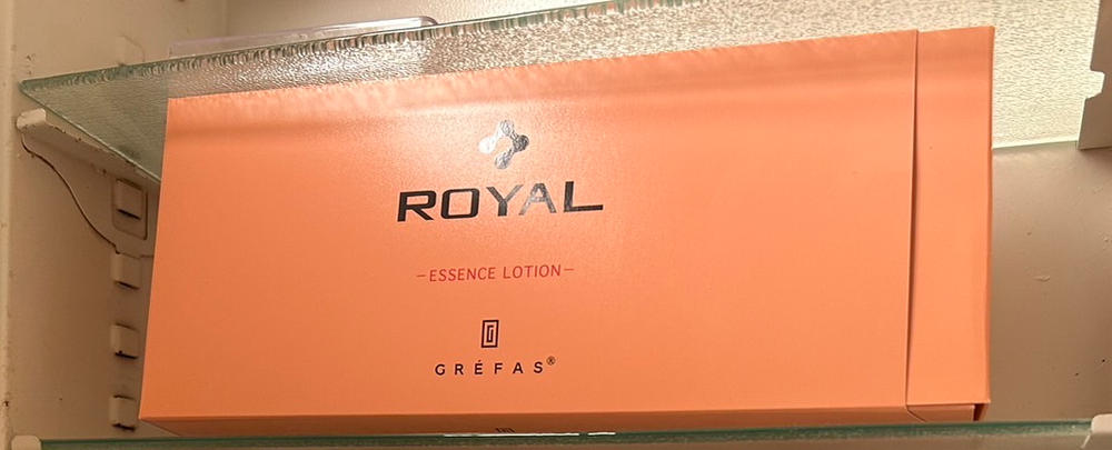 Grefas Royal Essence Lotion Containing Placenta Extract 90 Pieces 117ml - Japanese Placenta Lotion - Customer Photo From Anonymous
