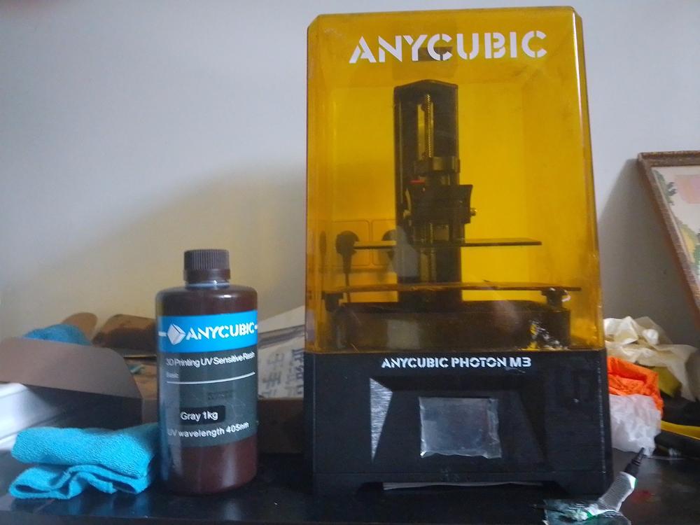 Anycubic Basic UV Resin - Customer Photo From Natan Davíðsson