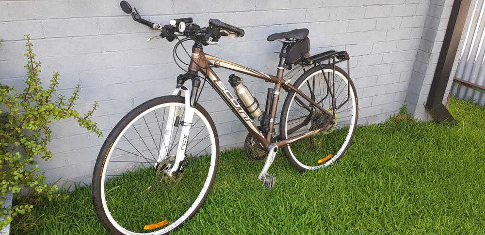 Entity HL800 800 Lumens Front Bicycle Light - USB Rechargeable - Customer Photo From Wolfe756