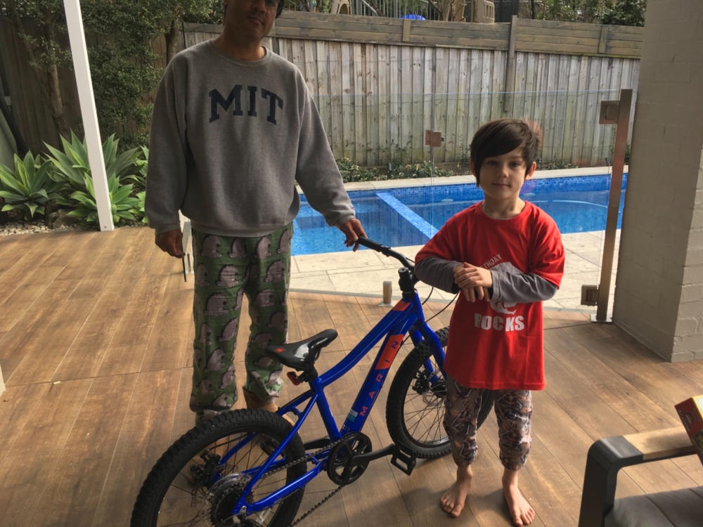 2021 Marin Hidden Canyon 20 inch Kids Mountain Bike - Customer Photo From Ryan Yuzon