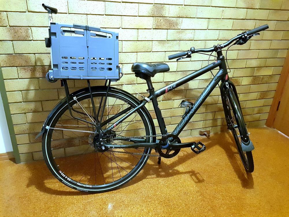 Topeak Trolley Tote Foldable Rear Rack Mount Basket | BikesOnline AU