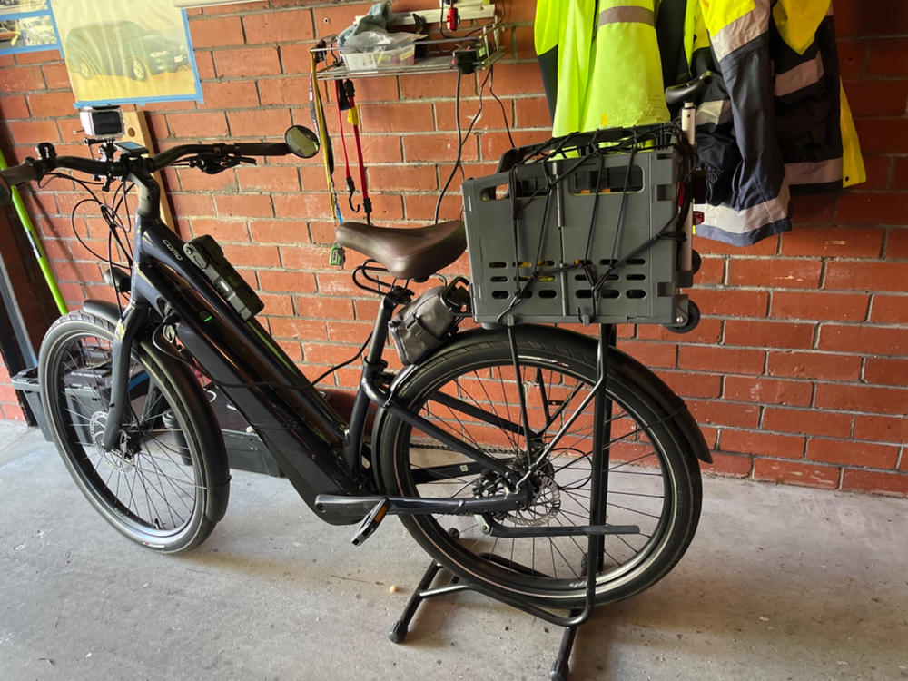 Topeak Trolley Tote Foldable Rear Rack Mount Basket