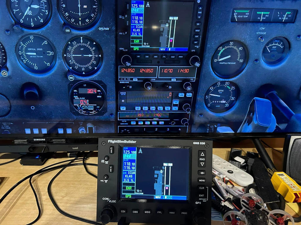 FlightSimBuilder GNS 530 - Customer Photo From Erik Novikoff