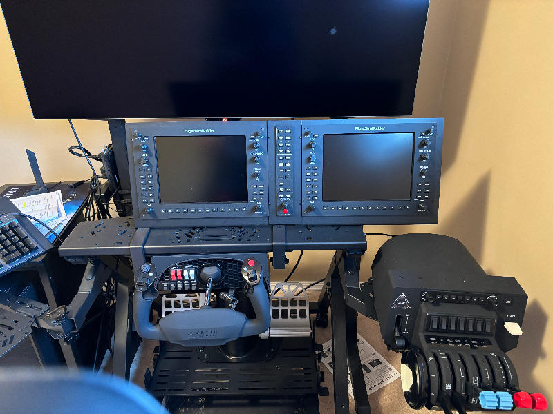 Metal Stand for G1000 or Steam Gauges - Customer Photo From Bullseye Aviation Inc