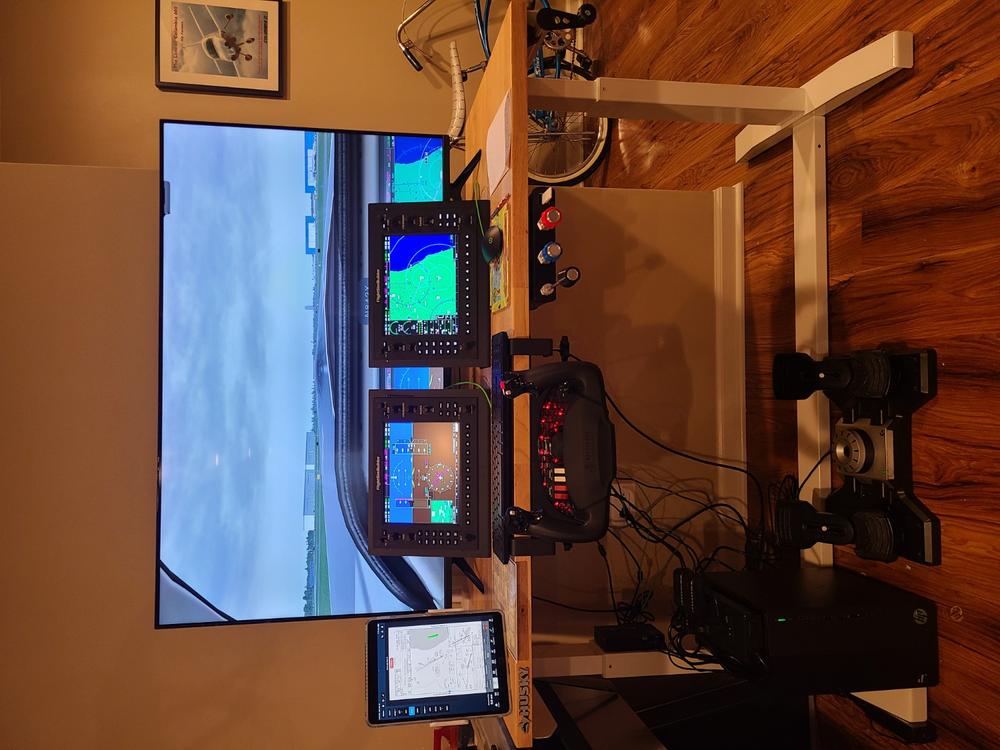Metal Stand for G1000 - Customer Photo From Frank Grabos