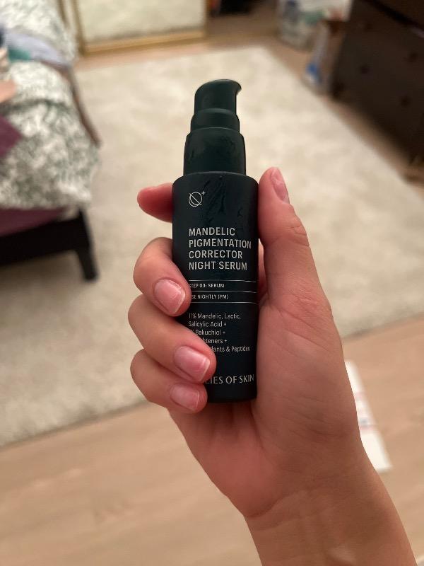 Mandelic Pigmentation Corrector Night Serum - Customer Photo From Nazym S.