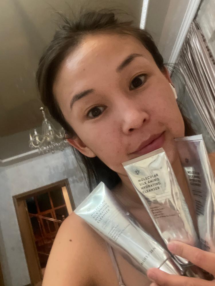 Molecular Silk Amino Hydrating Cleanser - Customer Photo From Assel 