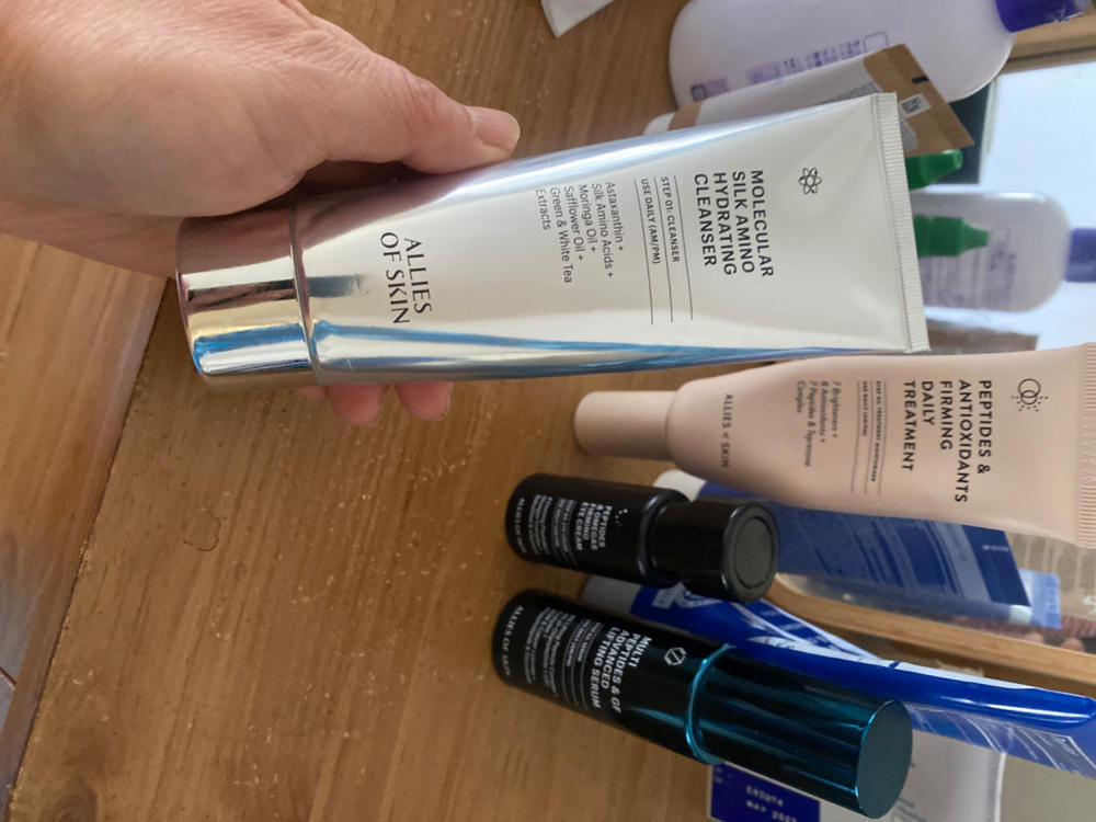 Molecular Silk Amino Hydrating Cleanser - Customer Photo From Anonymous