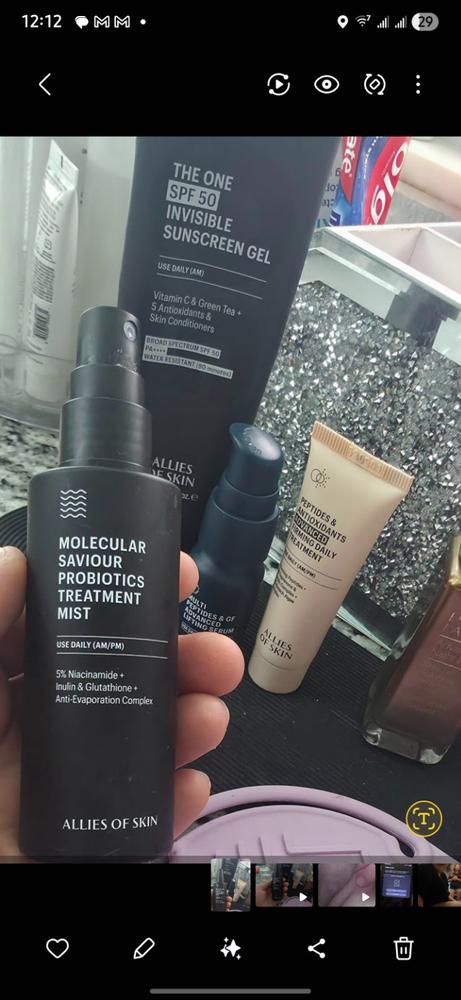 Molecular Saviour Probiotics Treatment Mist - Customer Photo From Ro G.