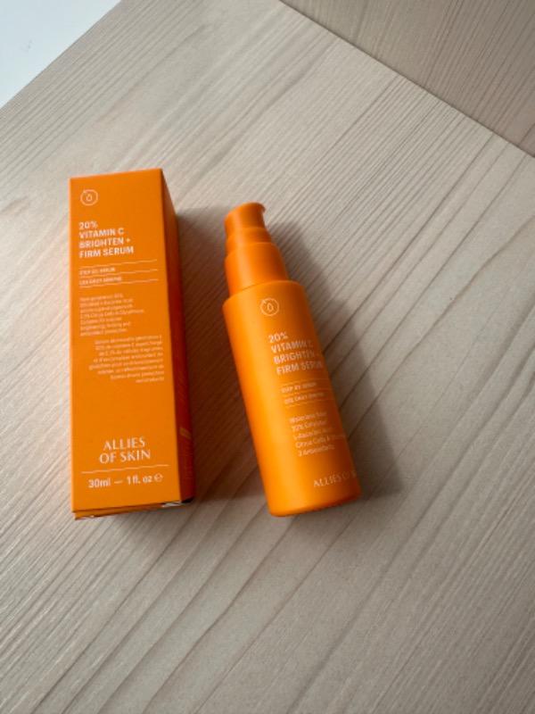 20% Vitamin C Brighten + Firm Serum - Customer Photo From Anonymous