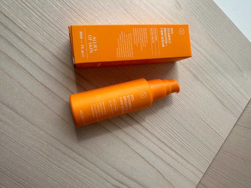 20% Vitamin C Brighten + Firm Serum - Customer Photo From Anonymous