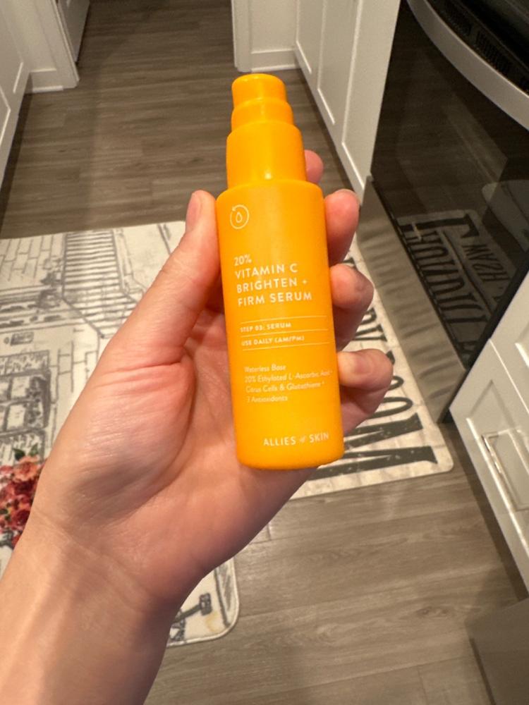 20% Vitamin C Brighten + Firm Serum - Customer Photo From Moldir Umirzakova