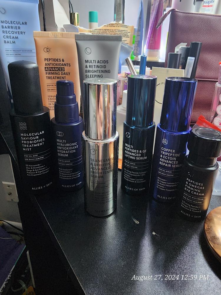 Tranexamic & Arbutin Advanced Brightening Serum - Customer Photo From Cynthia 