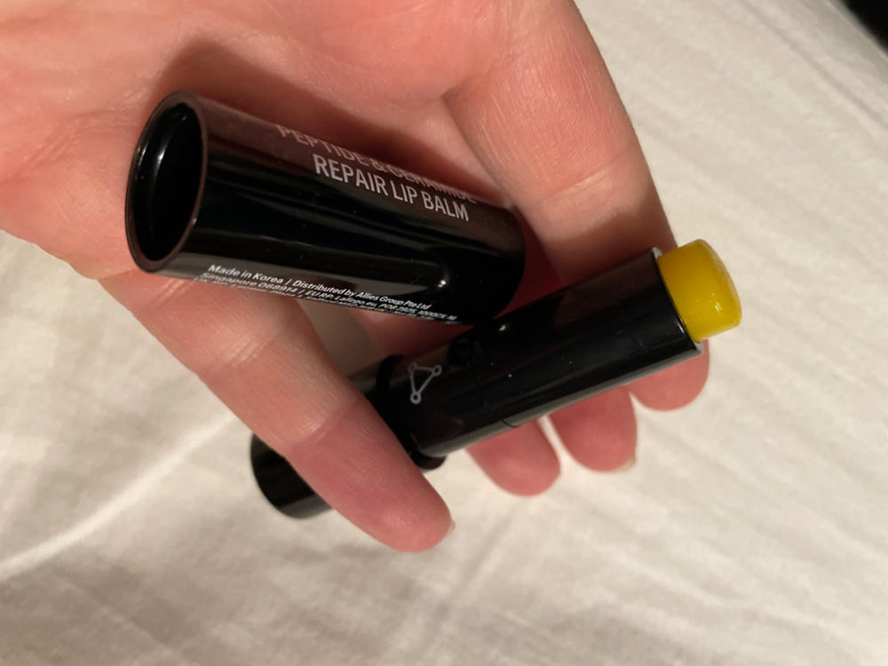 Peptide & Ceramide Repair Lip Balm - Customer Photo From Sarah S.