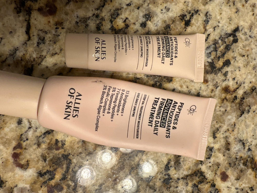 Peptides & Antioxidants Advanced Firming Daily Treatment, 0.67 fl oz - Customer Photo From Anonymous