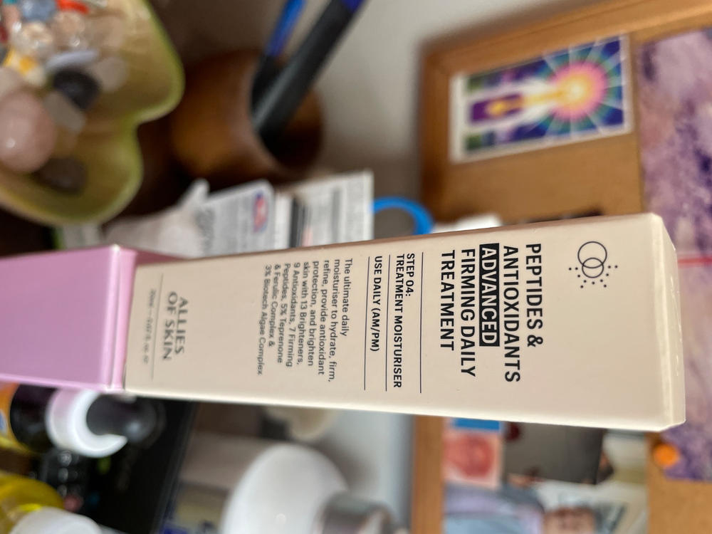 Peptides & Antioxidants Advanced Firming Daily Treatment, 0.67 fl oz - Customer Photo From gayle k.