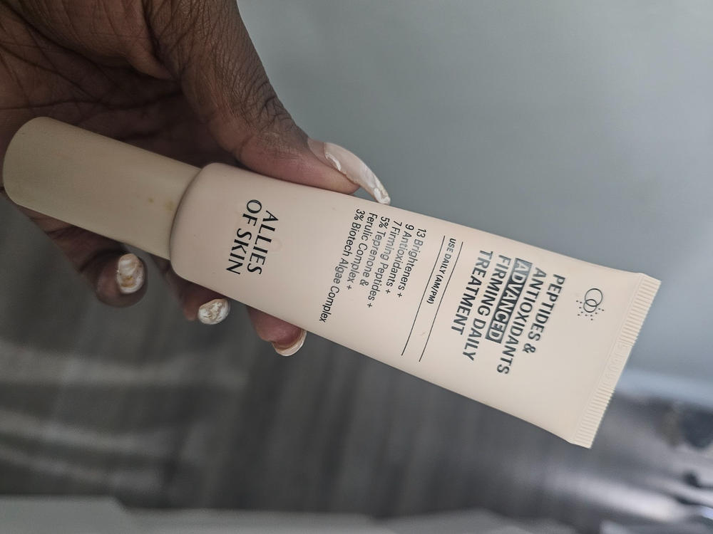 Peptides & Antioxidants Advanced Firming Daily Treatment, 0.67 fl oz - Customer Photo From Anonymous