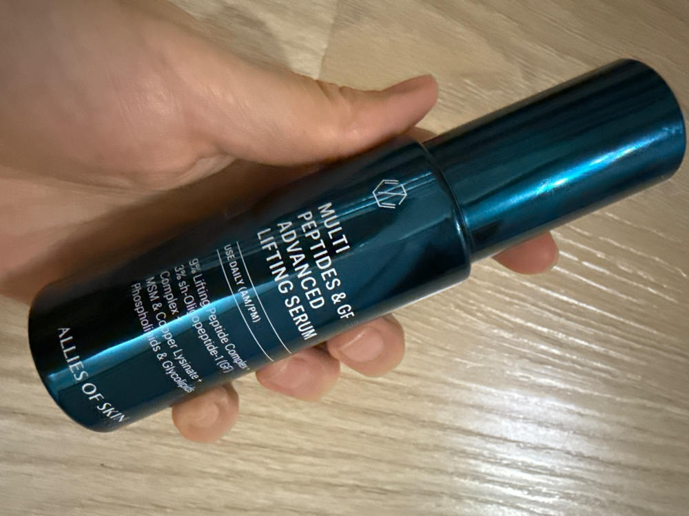 Peptides & Antioxidants Advanced Firming Daily Treatment, 0.67 fl oz - Customer Photo From Zulaika K.