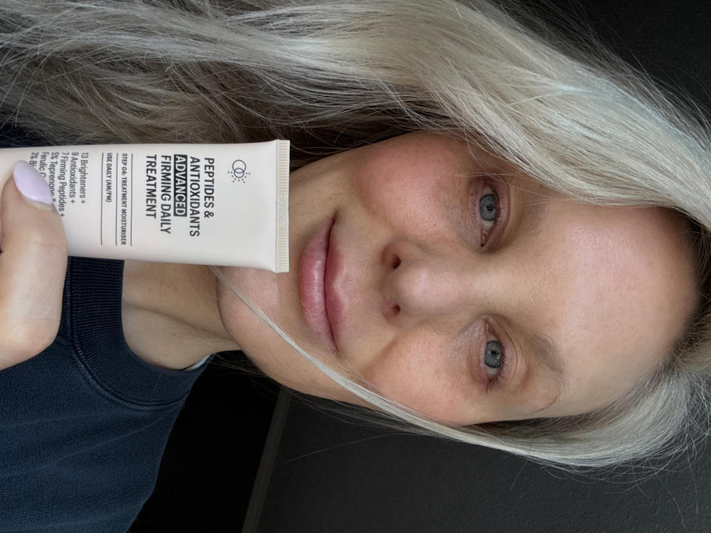 Peptides & Antioxidants Advanced Firming Daily Treatment, 0.67 fl oz - Customer Photo From Anonymous