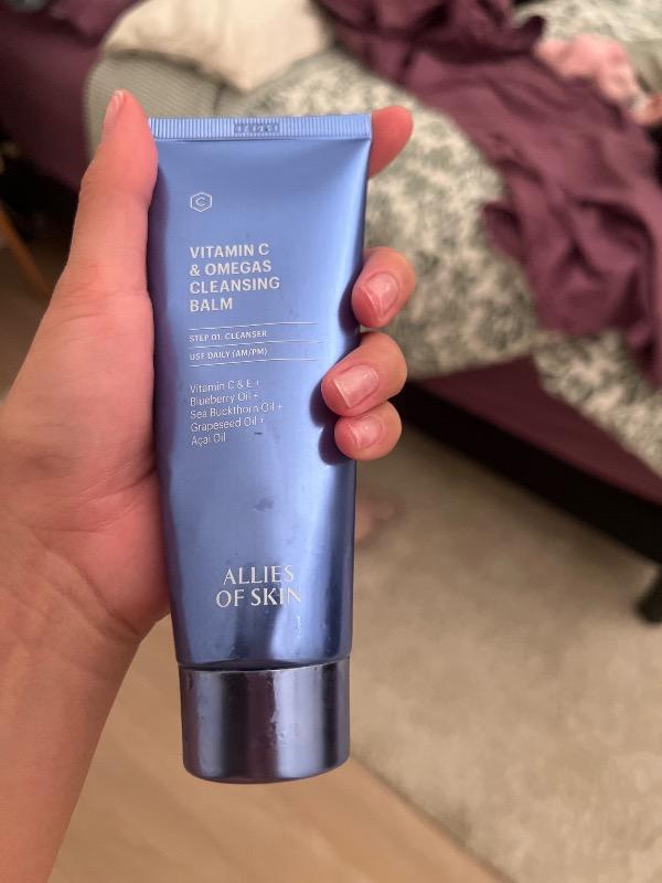 Vitamin C & Omegas Cleansing Balm - Customer Photo From Nazym S.