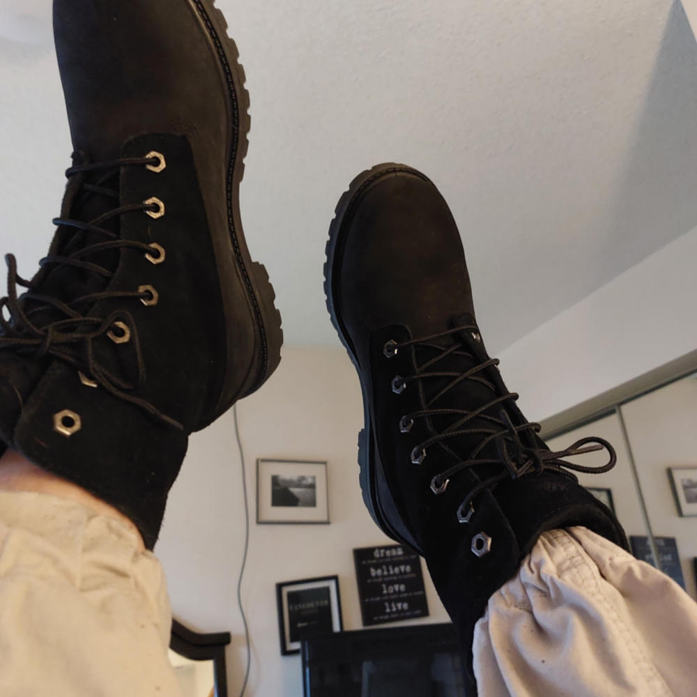 WOMENS TIMBERLAND AUTHENTIC TEDDY FOLD WATERPROOF BOOTS - Customer Photo From Suzie K.