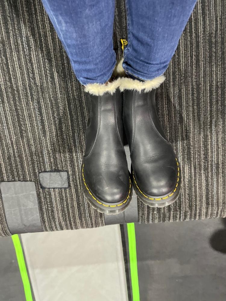 WOMENS DR MARTENS 2976 LEONORE BOOTS - Customer Photo From Vanessa M.