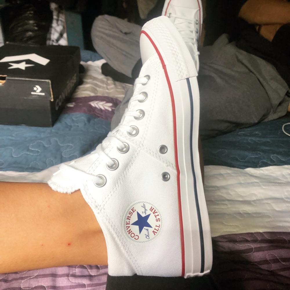 WOMENS CONVERSE CTAS MADISON MID TOP CANVAS SNEAKERS - Customer Photo From Diana Q.