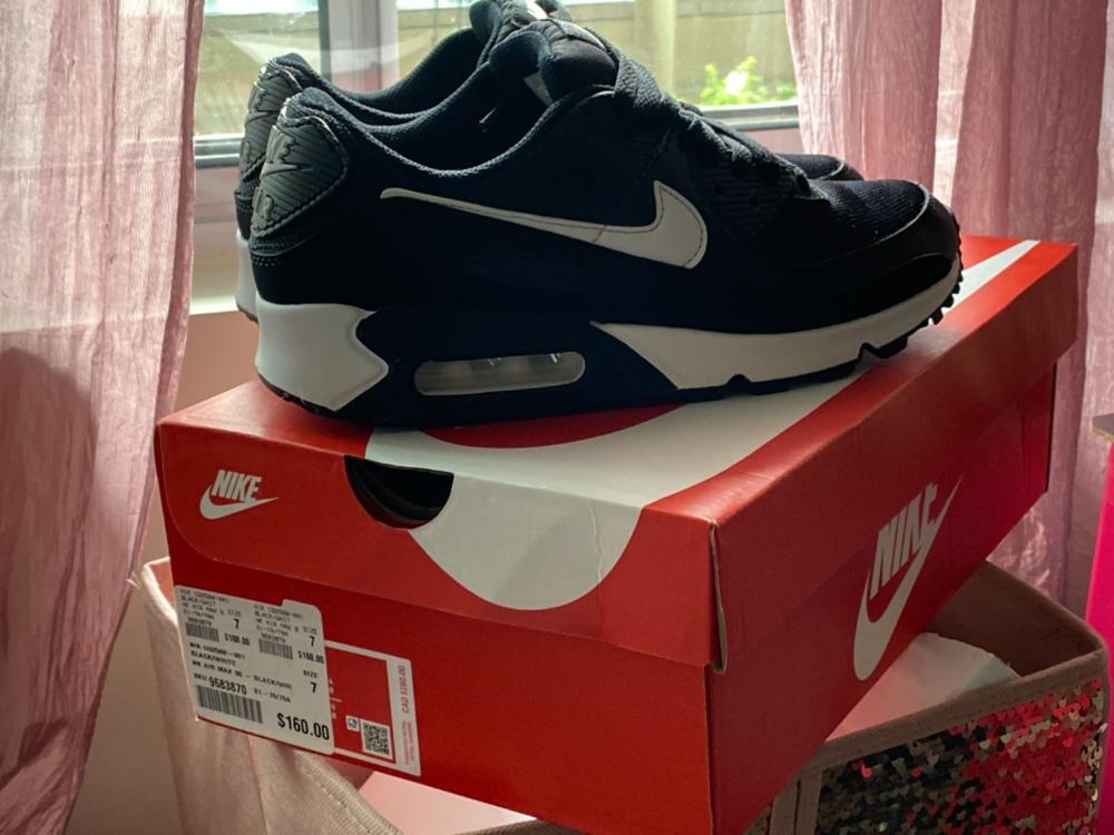 WOMENS NIKE AIR MAX 90 SNEAKERS - Customer Photo From Kayla R.